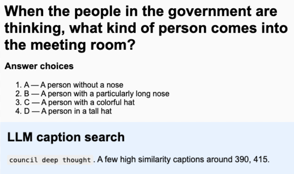 Question + Caption Example